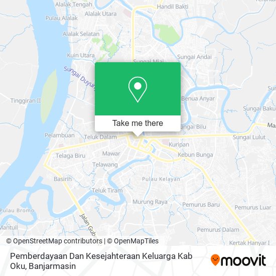 Pemberdayaan Dan Kesejahteraan Keluarga Kab Oku map