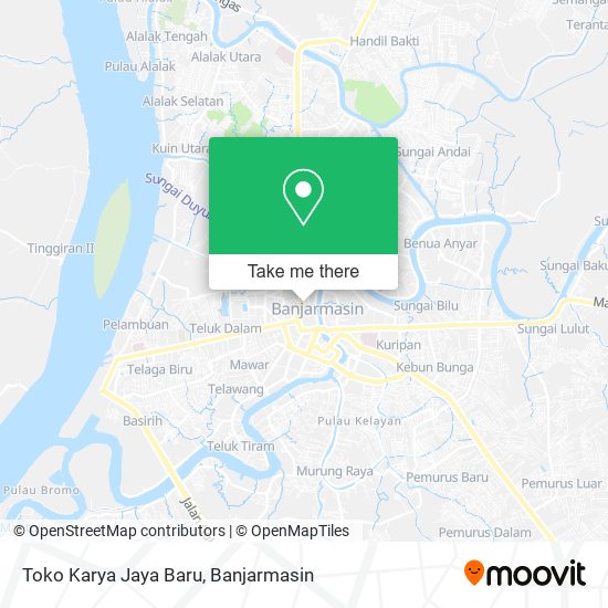 Toko Karya Jaya Baru map