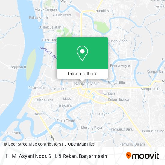 H. M. Asyani Noor, S.H. & Rekan map