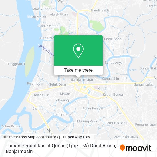 Taman Pendidikan al-Qur'an (Tpq / TPA) Darul Aman map