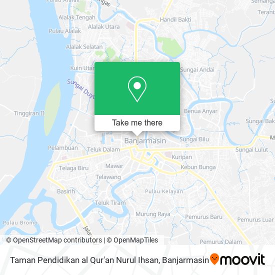 Taman Pendidikan al Qur'an Nurul Ihsan map