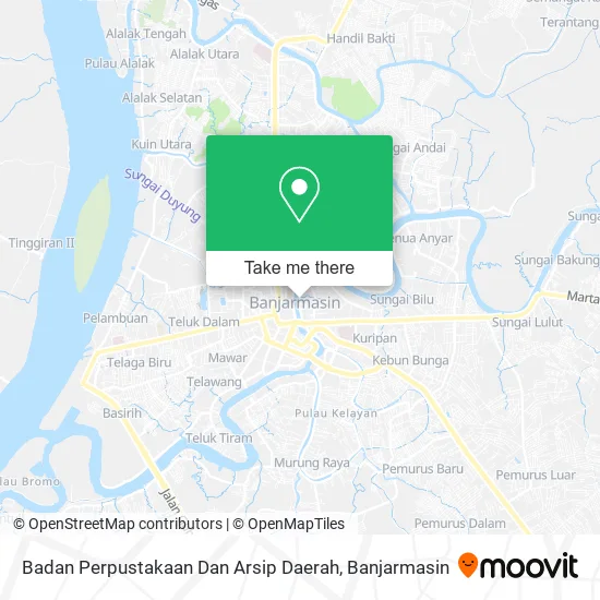 Badan Perpustakaan Dan Arsip Daerah map