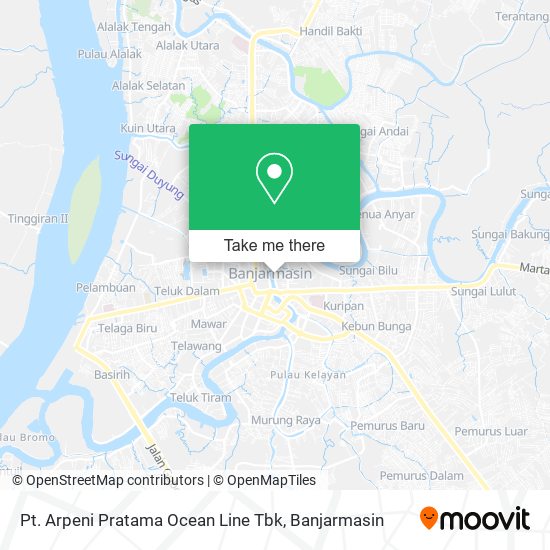 Pt. Arpeni Pratama Ocean Line Tbk map