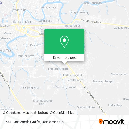 Bee Car Wash Caffe map