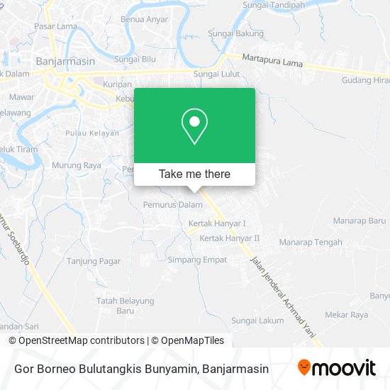 Gor Borneo Bulutangkis Bunyamin map