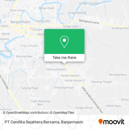 PT Cendika Sejahtera Bersama map