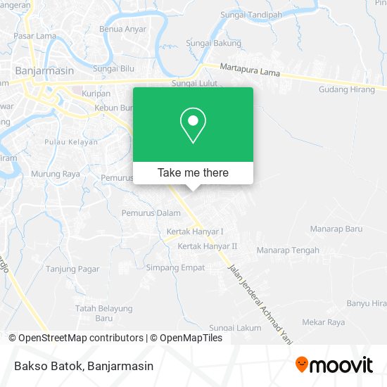 Bakso Batok map