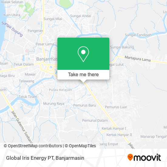 Global Iris Energy PT map