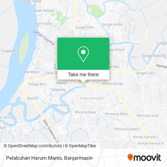 Pelabuhan Harum Manis map