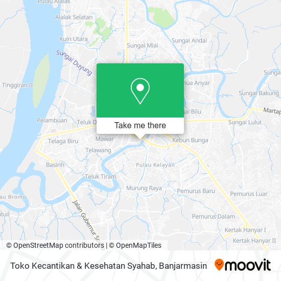 Toko Kecantikan & Kesehatan Syahab map