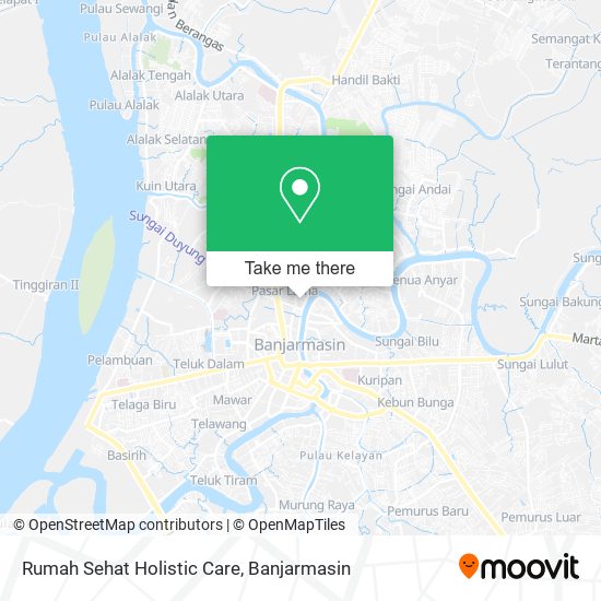Rumah Sehat Holistic Care map