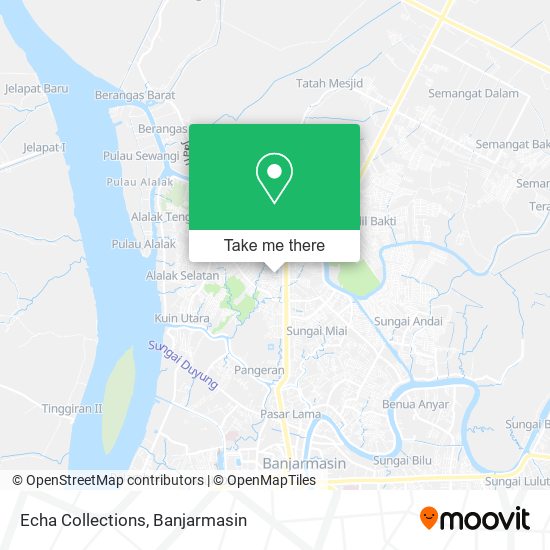 Echa Collections map