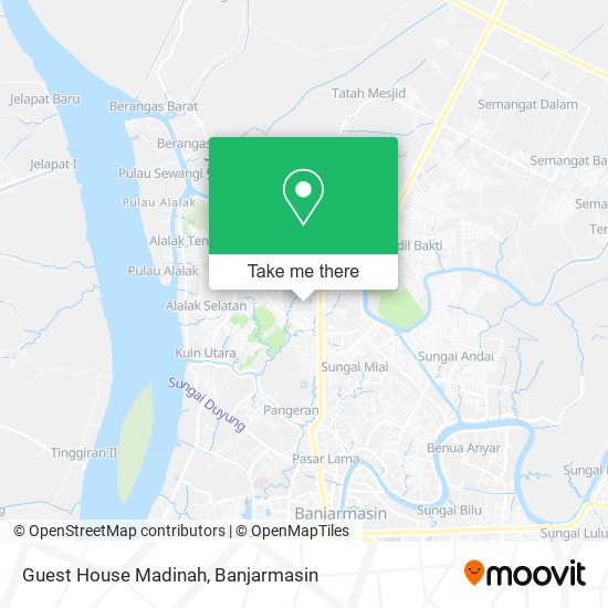 Guest House Madinah map