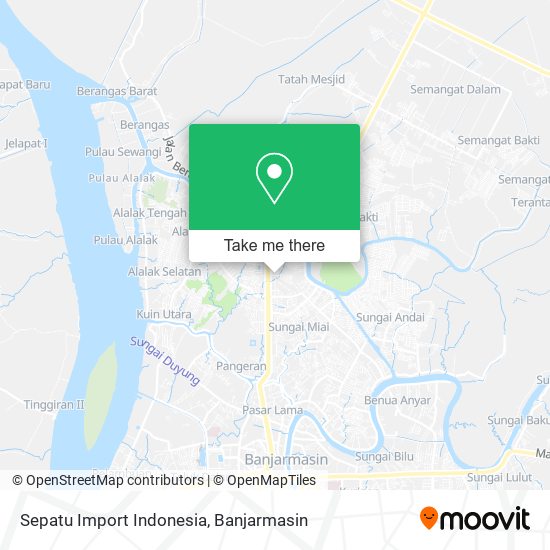Sepatu Import Indonesia map
