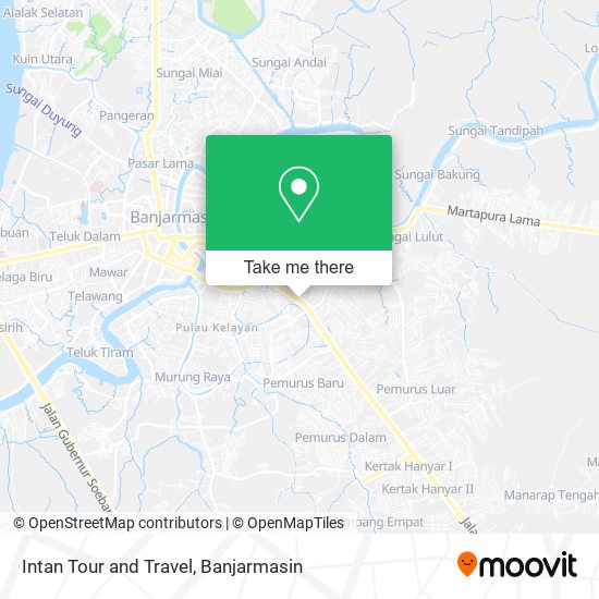 Intan Tour and Travel map