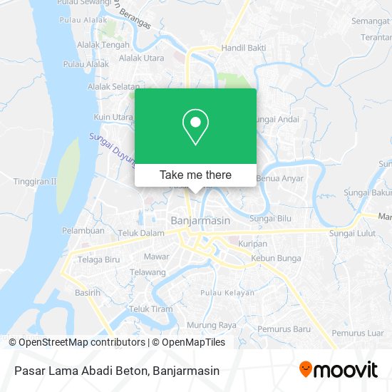 Pasar Lama Abadi Beton map