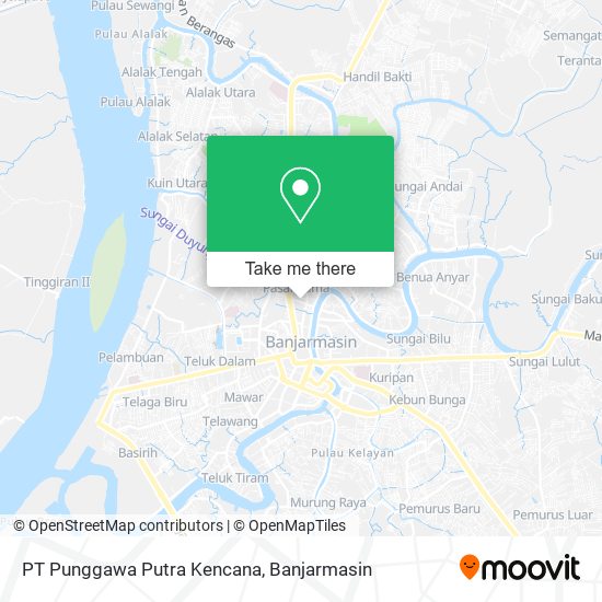 PT Punggawa Putra Kencana map