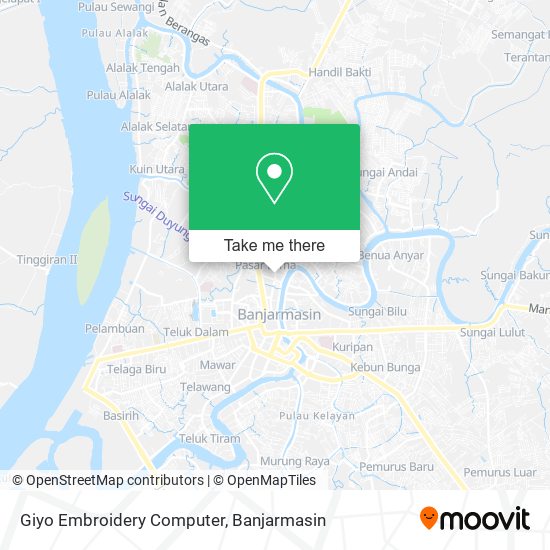Giyo Embroidery Computer map