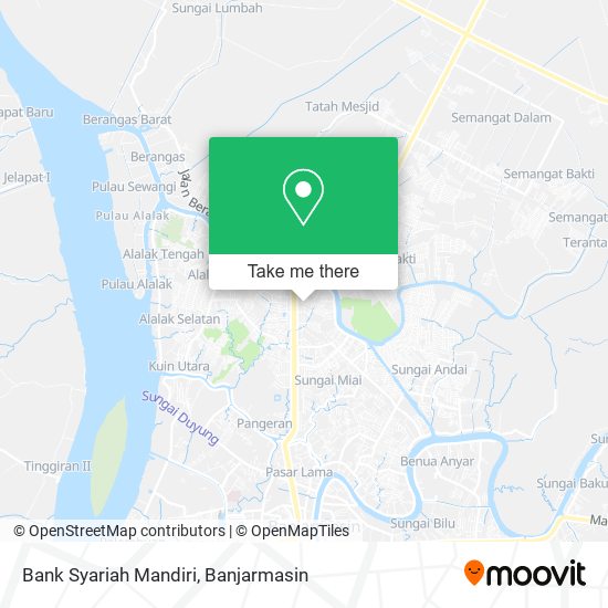 Bank Syariah Mandiri map