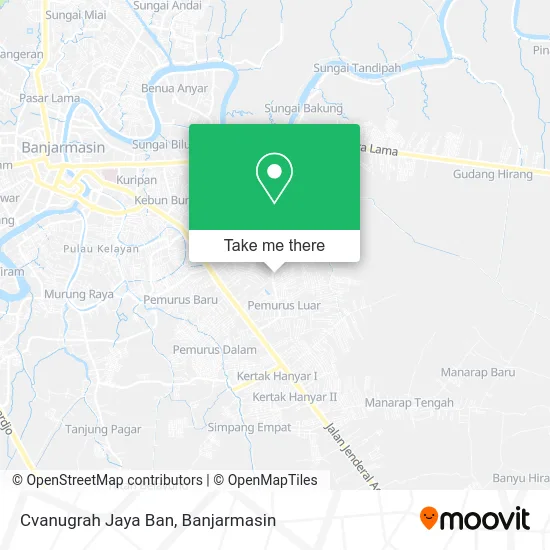 Cvanugrah Jaya Ban map