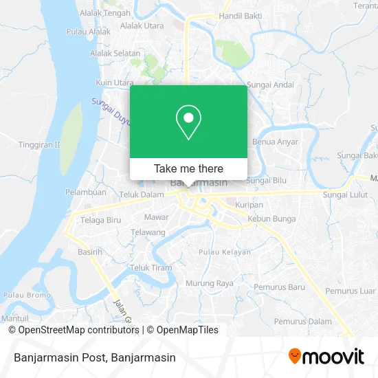 Banjarmasin Post map