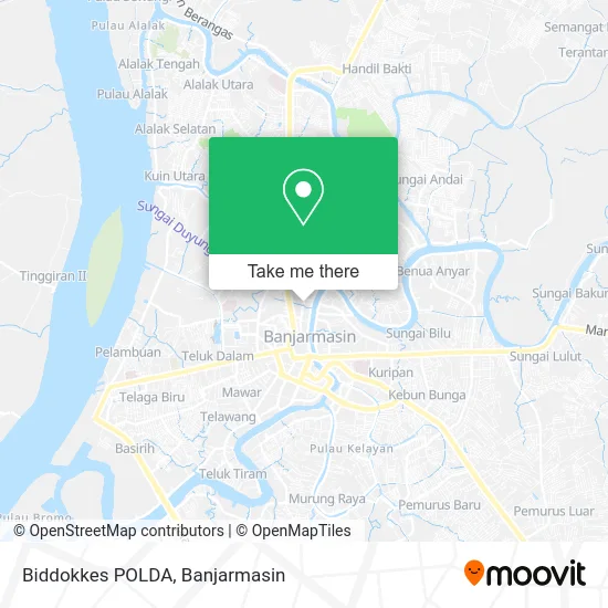Biddokkes POLDA map