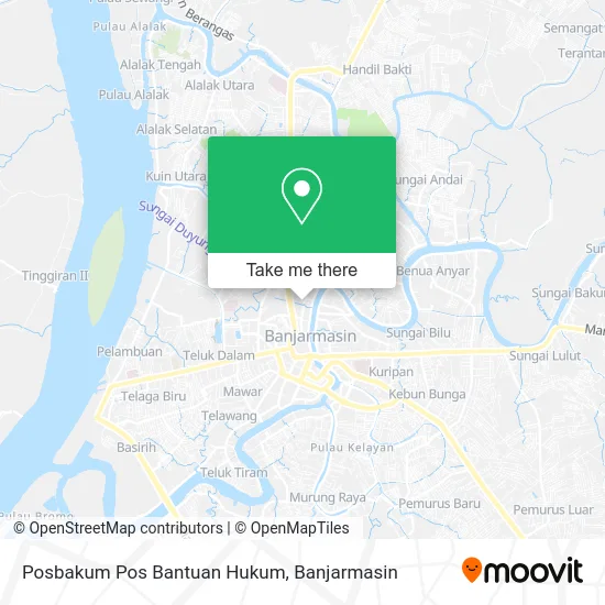 Posbakum Pos Bantuan Hukum map