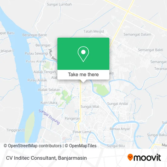 CV Inditec Consultant map