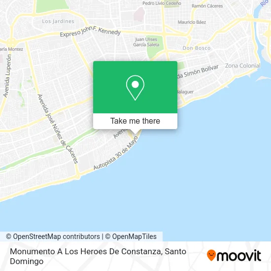 Mapa de Monumento A Los Heroes De Constanza