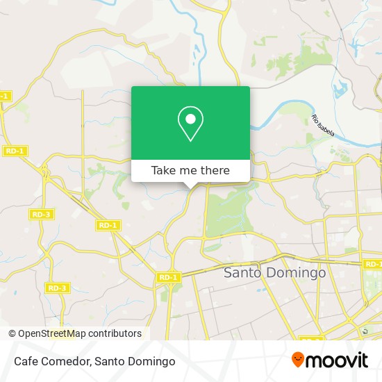Cafe Comedor map