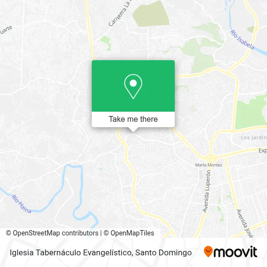 Iglesia Tabernáculo Evangelístico map