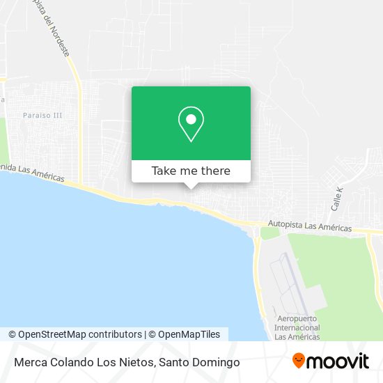 Merca Colando Los Nietos map