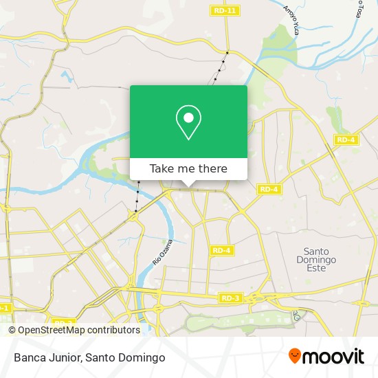 Banca Junior map