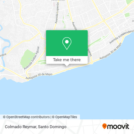 Colmado Reymar map