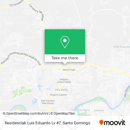 Residenciak Luis Eduardo Lv #7 map