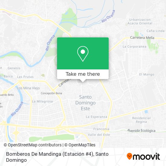 Bomberos De Mandinga (Estación #4) map