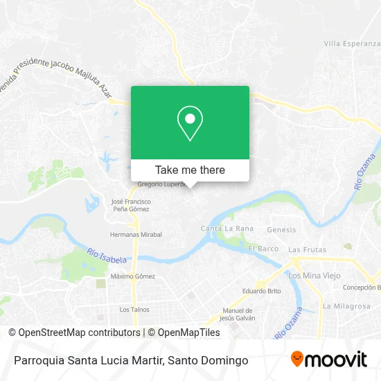 Parroquia Santa Lucia Martir map