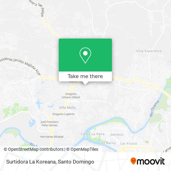 Surtidora La Koreana map