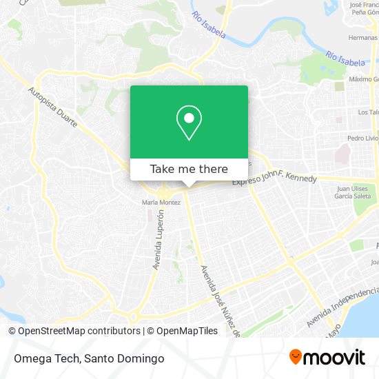 Omega Tech map