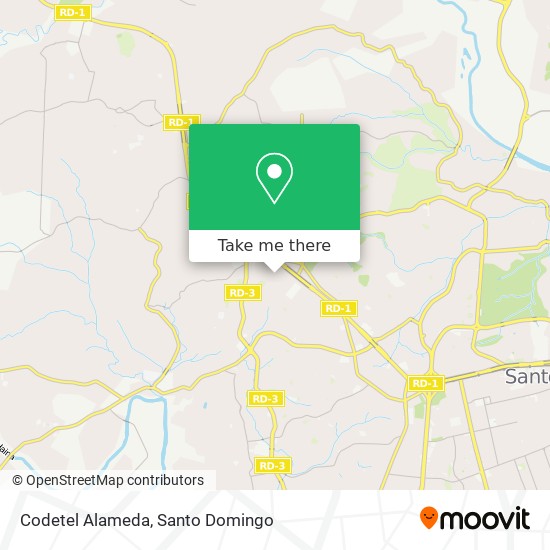 Codetel Alameda map