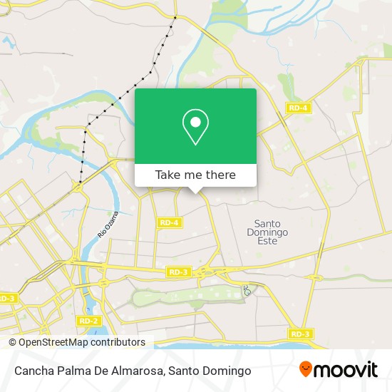 Cancha Palma De Almarosa map