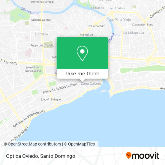 Mapa de Optica Oviedo