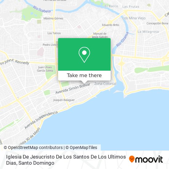 Iglesia De Jesucristo De Los Santos De Los Ultimos Dias map