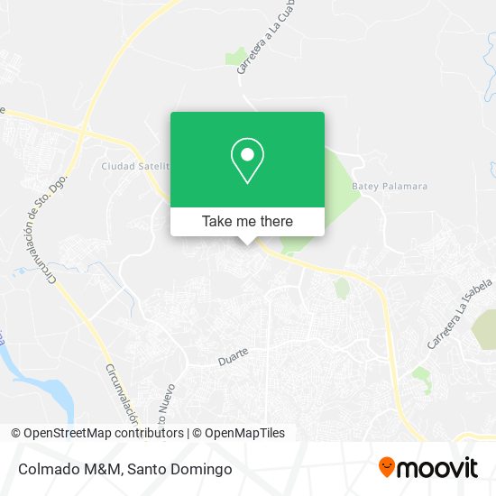 Mapa de Colmado M&M