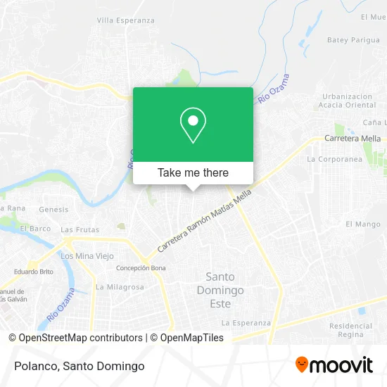Polanco map