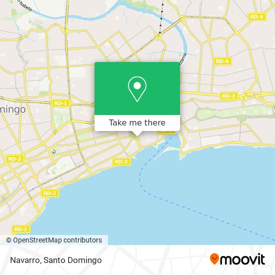 Navarro map