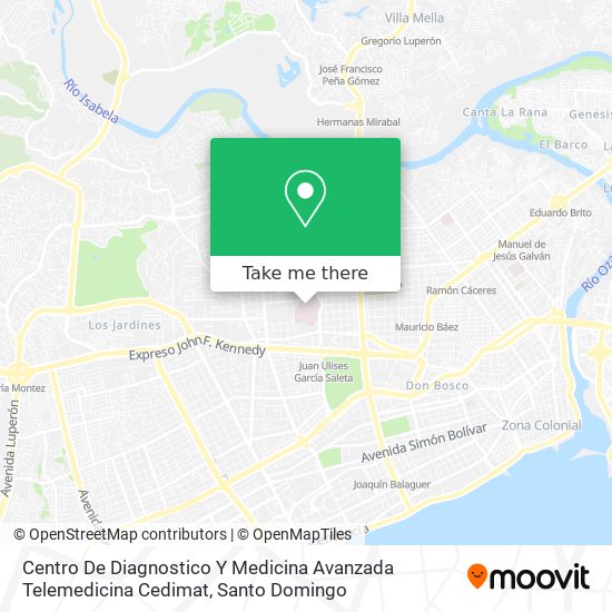 Centro De Diagnostico Y Medicina Avanzada Telemedicina Cedimat map