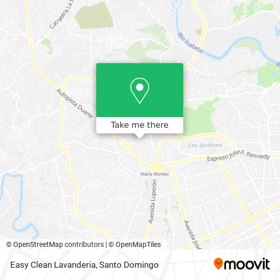 Easy Clean Lavanderia map