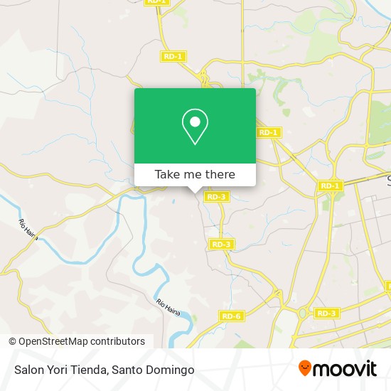 Salon Yori Tienda map