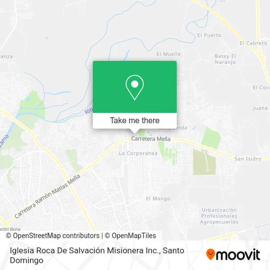 Iglesia Roca De Salvación Misionera Inc. map